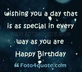 Birthday wishes – Wishing you a special day
