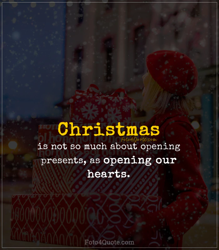 Christmas quotes image about presents and Xmas gifts 2019 - 2020 happy new year