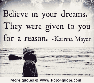 Inspirational quotes on life - believe in your dreams - lonely girl -  Katrina Mayer - photo 16