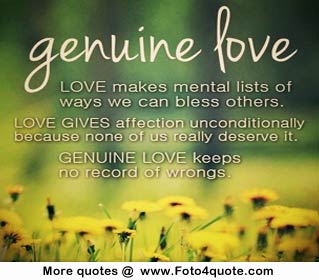 Quotes about love - what is True real love and genuine love - image 14