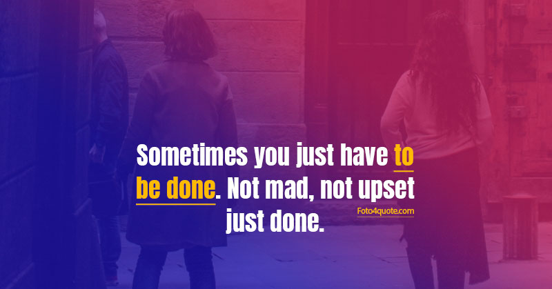 Moving one quotes – Be done.