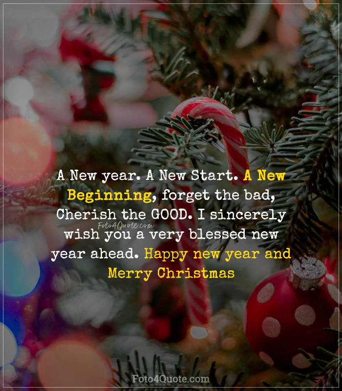 Christmas quotes and greetings – Happy new year