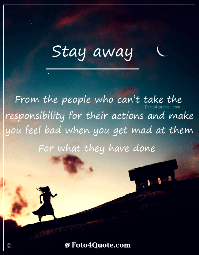 Quotes about life and fake people – Stay away