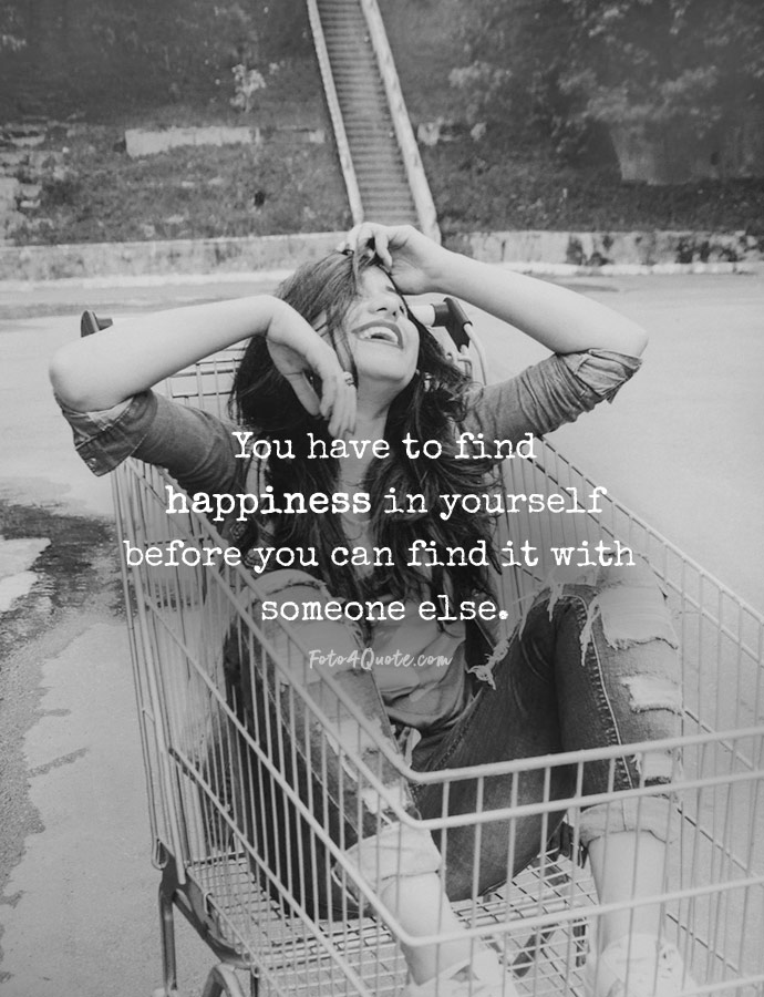 profound quotes about life and happiness with happy girl laughing and playing image - life coaching lessons 